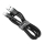 Kabel BASEUS USB-Lightning Cafule 2,4 A 1 m szaro-czarny CALKLF-BG1
